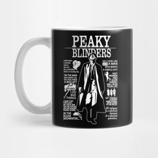 Tommy Shelby Quotes. Peaky Blinders. Mug